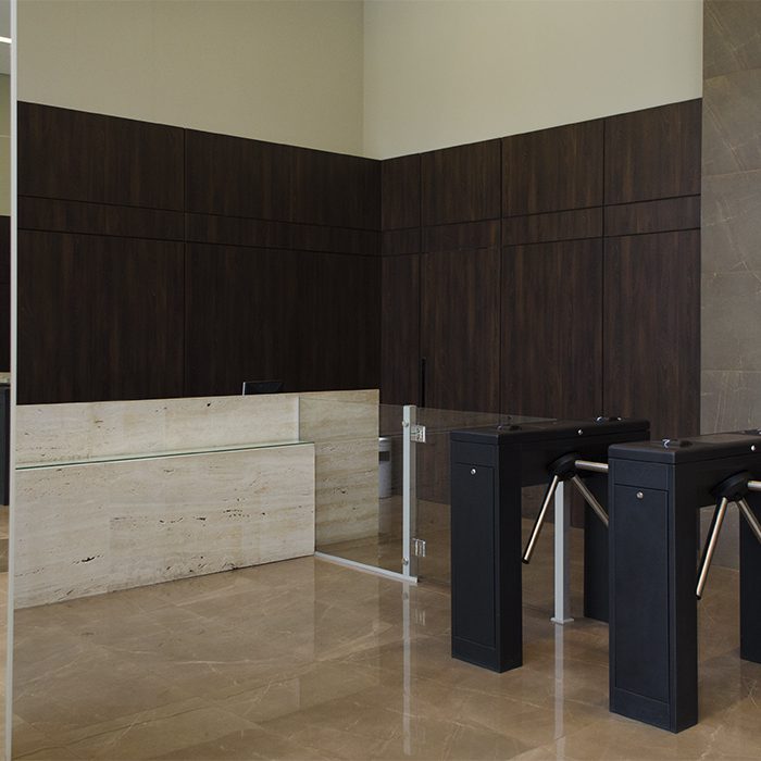 Entrada prédio coworking